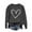 #118 Dark Gray, variant on Felirenzacia Big and Tall Women’s Valentine Pullover Sweet Heart Design Cozy Casual Everyday Top, Wine,S