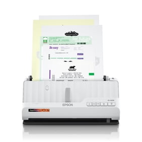 Epson RR-400W RapidReceipt Color Sheetfed Scanner, Wireless Duplex Desktop Receipt & Document Scanner for PC, Mac and ADF, Each