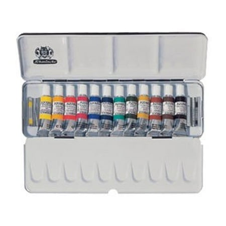 Schmincke Horadam Aquarell Tube de Peinture 5ml Ensemble Métallique, Ensemble de 12 Couleurs (74112097)