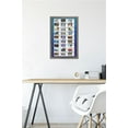 thumbnail image 6 of Disney 100th Anniversary - Stamp Grid Wall Poster, 14.725" x 22.375" Framed, 6 of 6