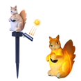 thumbnail image 4 of NSESSHome Solar Outdoor Lights Squirrel Garden Statues Decor，Resin Squirrel Solar Light Birthday Gifts for Mom- Waterproof Cute Animal Figurine Lights for Balcony, Yard, Lawn, Pathway, Walkway, 4 of 9