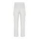thumbnail image 2 of Ceisia Men's Solid Color Cotton-Linen Blend Cargo Pants, Drawstring Elastic Waist Casual Trousers for Men White S Gifts, 2 of 6