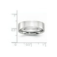 thumbnail image 2 of Cobalt Chromium Polished 6mm Band Ring - Size 12, 2 of 2