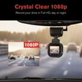 thumbnail image 3 of YADA Roadcam PLUS 1080p Dash Cam with WiFi App Control, Night Vision, Loop Recording, G-Sensor, Compact Size, Micro SD Card Included – BT532967F, 3 of 8
