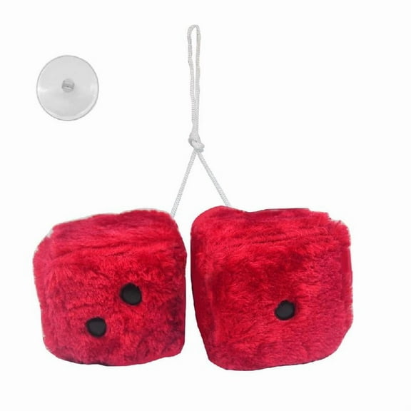 Car Hanging Dice Car Dice Car Hanging Dice Hanging Fuzzy Dice Plush