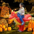 thumbnail image 4 of leyfeng Disfraz de dinosaurio inflable para niños, disfraces de Cosplay inflables para escenario de fiesta de Halloween, 4 of 8