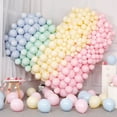 thumbnail image 1 of Globo macarrón de 10 pulgadas, globo de látex de color grueso de 2,2 g, diseño de escena de fiesta de cumpleaños, 1 of 4