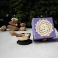 thumbnail image 4 of Mini Bol de Méditation Boîte 2 Pouces Chakra Couronne DZI, 4 of 5