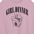 thumbnail image 3 of Instant Message - Girl Dinner Chinese Takeout - Ladies Racerback Tank, 3 of 6