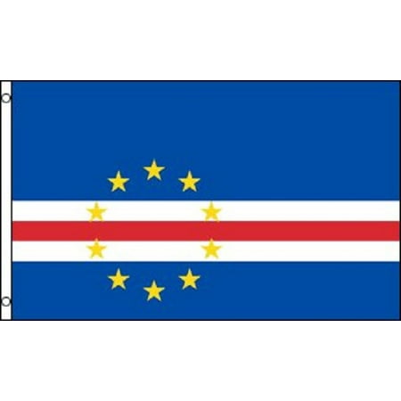 Cape Verde Nylon - 3x5 Cape Verde Flag Island Banner Pennant