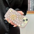 thumbnail image 4 of Pink Diamond Phone Case, Crown And Heart-Shaped Diamond Phone Case, Elegant And Noble Rhinestone Tassel Phone Case, Suitable for Iphone 15 Pro Max.11/12/13/14/15/12Pro/13Pr, 4 of 4