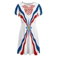 thumbnail image 4 of Assyrian Flag Sundress Short Sleeve Dress Summer Women Clothes Dress for Women Dresses, 4 of 7