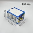 thumbnail image 4 of 250PCS City Building Block Toy Car Wash Station DIY Assembly Mini Street Scene Model Building Kit for Kids and Adults, 4 of 6