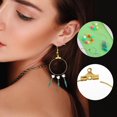 thumbnail image 3 of HLONK Kabuer Earring Making Kit  Earring Hooks  Jump Rings  and Earring Backs for DIY Jewelry Crafting  480 Pcs, 3 of 6