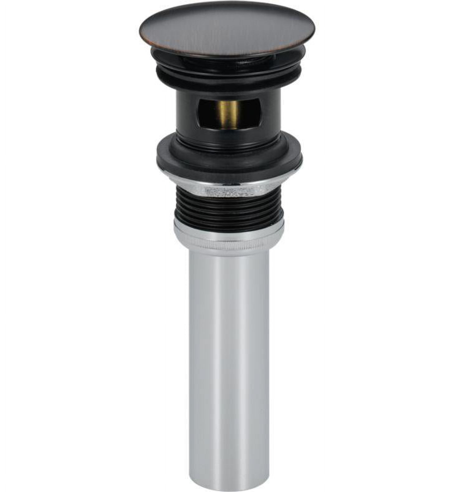 Delta 72173-CZ Push Pop-Up with Overflow, Champagne Bronze