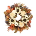 thumbnail image 2 of Yuarrent de calabaza de otoño colgante para puerta principal de Acción de Gracias multifuncional de plástico para fiestas y eventos Decoración del hogar, 2 of 6