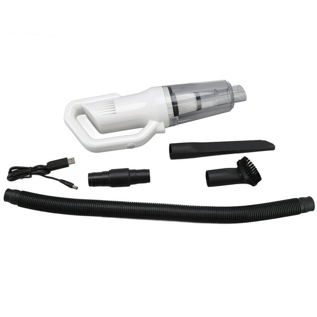 Aspiradora portátil potente para automóvil, 7,4 V, 8500 PA, para uso en seco y húmedo, para uso en automóvil y hogar