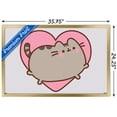 thumbnail image 3 of Pusheen - Heart Wall Poster, 22.375" x 34" Framed, 3 of 5