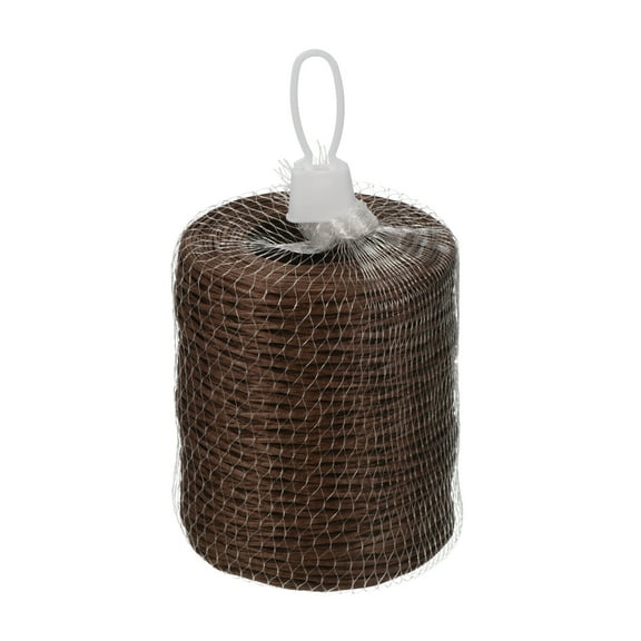 Uxcell 218 Yard Waterproof Paper Wrapped Iron Floral Wire, Craft Vine Bind Wire Twine, Brown