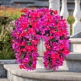 thumbnail image 6 of Artificial Faux Bougainvillea Flowers Plants for Outdoor Decoration,Fake Silk Long Trailing Vines UV Resistant Realistic for Front Door Porch Planter Patio Balcony, 6 of 9