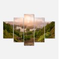 thumbnail image 2 of Rising Above the River Mist - Landscape Photo Canvas Art Print, 2 of 3