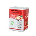 thumbnail image 3 of Hucha con desplazamiento automático para niños, cajero automático, Festival, Aprendizaje Temprano, Navidad, Mini máquina electrónica de ahorro para Baoblaze Hucha Electrónica, 3 of 8