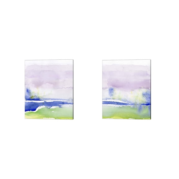 Great Art Now Into the Mystic by Alicia Ludwig 2 Piece Canvas Art Set Each 12"W x 15"H