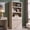 Cream, variant on Aitjunz 72'' Tall Modern Bookshelf with Drawer, 5 -Tier Large Bookcase w/ Doors, Wooden Storage Cabinet w/ Adjustable Shelves & Cured Profile Design for Living Room, Study Room and Office
