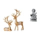 thumbnail image 1 of Escultura de reno europeo, figura Yin, para entusiastas del Feng Shui y Buda. Centro de mesa para pasillo interior., 1 of 8