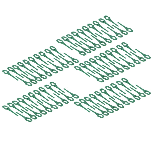 Cuchillas de plástico Jadeshay para cortadora de césped 100 piezas accesorio rendimiento de alta gama