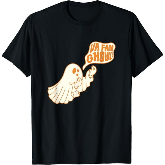 Va Fan Ghoul Halloween Ghost Design T-Shirt