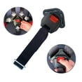 thumbnail image 4 of Arnés de cinturón de seguridad con hebilla fija con clip, cinturón de seguridad para el pecho, arnés infantil ajustable de 5 puntos, cochecito para niños pequeños, cochecito de bebé, 4 of 5