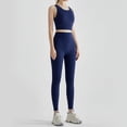 thumbnail image 1 of Traje de yoga Chuandun para mujer, moda de otoño, secado rápido, ropa deportiva para correr, traje de fitness con tapete para el pecho, 1 of 4