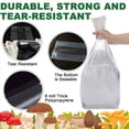 thumbnail image 2 of Bolsas de Cultivo de Hongos, Paquete de 50 Bolsas de Polipropileno para Generación de Hongos de 8 X 5 X 20 Pulgadas con Transpirable para Sustratos de Desgarro Fuerte, 2 of 6