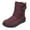 Red, variant on Rain Snow Boots for Women Wide Width For Women Warm Bootie Snow Outdoor Boots Winter Boots Girls Shoes Short women's boots