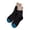 A-Black17, variant on Yuanlong Women's Crew Socks Striped Color Block All Seasons Socks Stylish Holiday Streetwear Leisure Hosiery