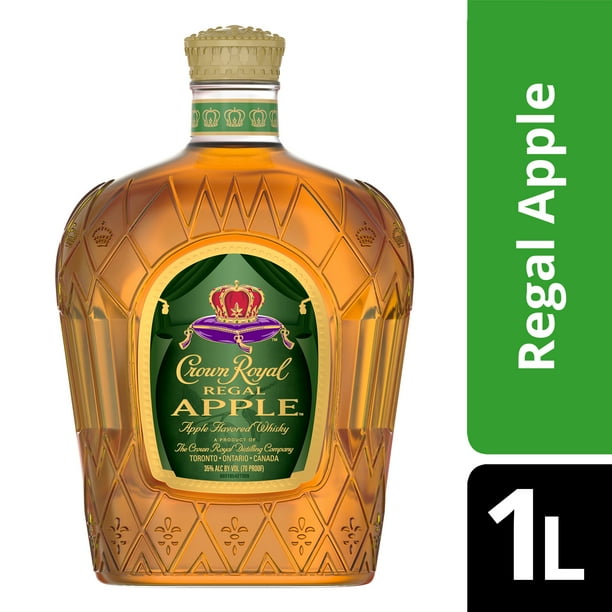 Download Crown Royal Regal Apple Flavored Whisky, 1 L - Walmart.com ...
