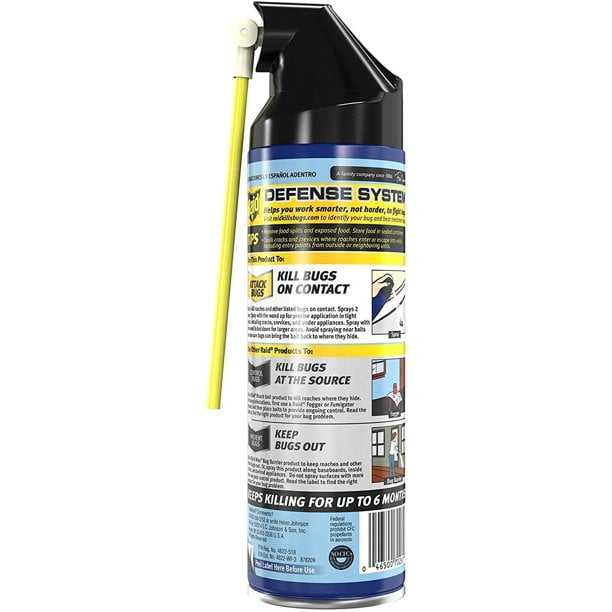Raid Max Ant and Roach Spray (14.5 OZ,Pack - 3)