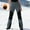 Gray, variant on Women Snow Pants Fleece Lined Thermal Winter Hiking Trousers Waterproof Softshell Elastic Waist Outdoor Cold Weather New Womens Pull on Pants Casual Black S