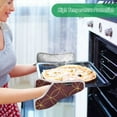 thumbnail image 2 of Yayeee Pot Holders Kitchen Heat Resistant with Pocket 7"x9.8" Cotton Oven Cooking Hot Pads, Circular Gold Pattern, 2 of 7