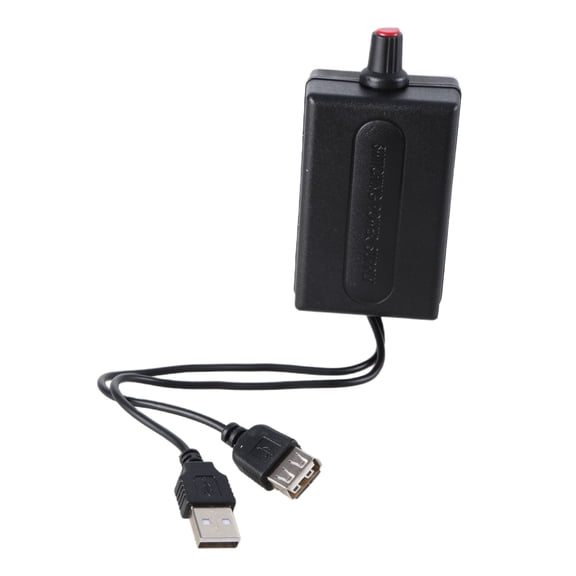 USB Fan Stepless Speed Controller Regulator with Switches Speed Module 5V-30V USB Desktop Fan Speed Regulator with Knob