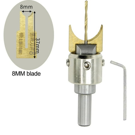 

Titanium Alloy Material-saving Ball Knife Drill Bit Beads Wooden Wrench Drill Bit TANGNADE