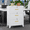 3 Drawer White, variant on Erosoei Vertical 2 Drawer File Cabinet with Lock Under Desk, Metal Lateral Filing Storage Cabinet for Office Home