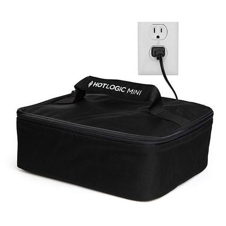 New Hot Logic Mini Portable Oven wall plug black & white