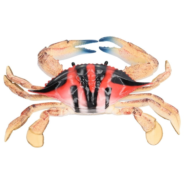 Fdit Crab Model Toy,Crab Marine Animal Model Figure Ocean Model Toy Educational Animal Toys For Kids,Crab Model Decoration