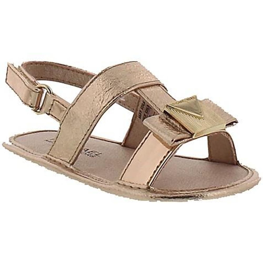 rose gold michael kors sandals