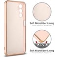 thumbnail image 4 of for Samsung Galaxy A14 5G Case Pink Plating Mental Ring Kickstand Luxury Case Soft TPU Shockproof Back Electroplate Cover Galaxy A14 5G Case for Girls Women, 4 of 12