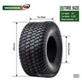 thumbnail image 5 of YOSITiuu Set 2 16x6.50-8 Lawn Mower Tractor Cart Turf Tires 16x6.5x8 P332-13019, 5 of 7