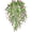 Purple Red, variant on Zukuco 4PCS Artificial Hanging Eucalyptus Flowers Plastic Boxwood Greenery Garland Leaf Vines for Front Porch Hanging Wall Indoor Outdoor Decor (Purple)