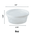 thumbnail image 2 of Vezee 8oz Deli Containers with Lids BPA-Free Plastic Food Storage Safe Disposable Cups (24 Sets), 2 of 8